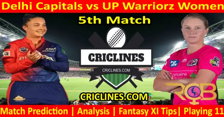 Today Match Prediction-DCW vs UPW-WPL T20 2023-5th Match-Dream11-Who Will Win