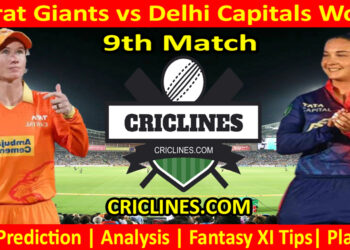 Today Match Prediction-GGW vs DCW-WPL T20 2023-9th Match-Dream11-Who Will Win