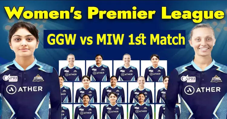 Today Match Prediction-GGW vs MIW-WPL T20 2023-1st Match-Dream11-Who Will Win
