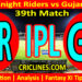 Today Match Prediction-KKR vs GT-IPL Match Today 2023-39th Match-Venue Details-Dream11-Toss Update-Who Will Win