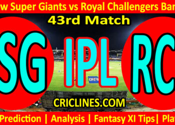 Today Match Prediction-LSG vs RCB-IPL Match Today 2023-43rd Match-Venue Details-Dream11-Toss Update-Who Will Win