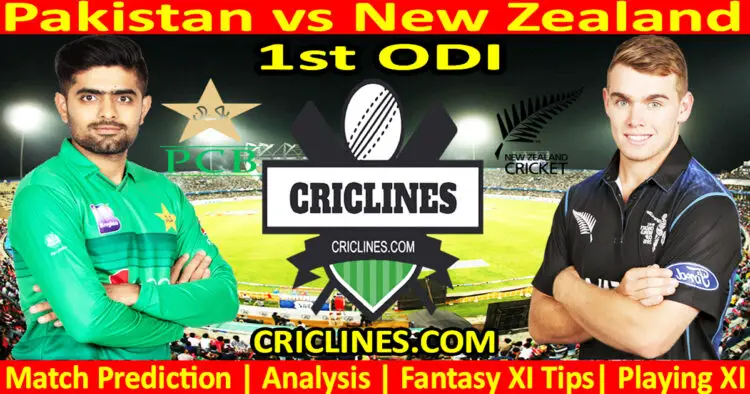 Today Match Prediction-PAK vs NZ-1st ODI-2023-Dream11-Who Will Win