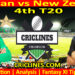 Today Match Prediction-PAK vs NZ-4th T20-2023-Dream11-Who Will Win