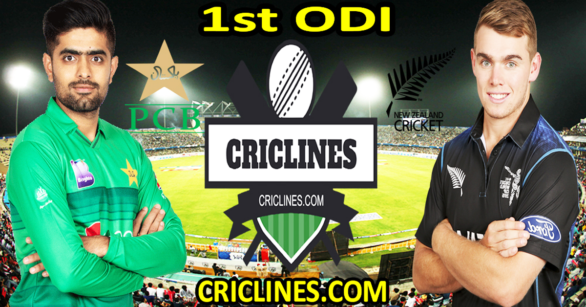 Today Match Prediction-Pakistan vs New Zealand-1st ODI-2023-Dream11-Who Will Win