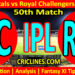 Today Match Prediction-DC vs RCB-IPL Match Today 2023-50th Match-Venue Details-Dream11-Toss Update-Who Will Win