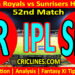 Today Match Prediction-RR vs SRH-IPL Match Today 2023-52nd Match-Venue Details-Dream11-Toss Update-Who Will Win