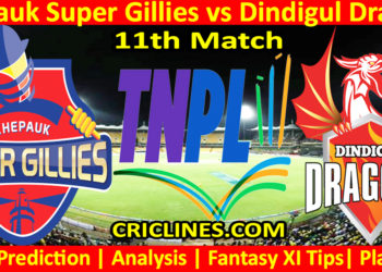 Today Match Prediction-CSG vs DID-TNPL T20 2023-11th Match-Who Will Win