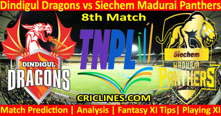 Today Match Prediction-DID vs SMP-TNPL T20 2023-8th Match-Who Will Win