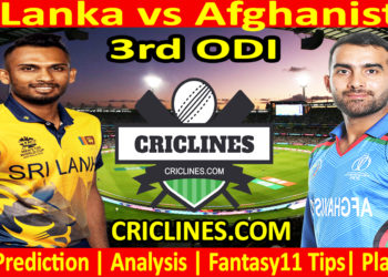 Today Match Prediction-SL vs AFG-Dream11-3rd ODI-2023-Who Will Win