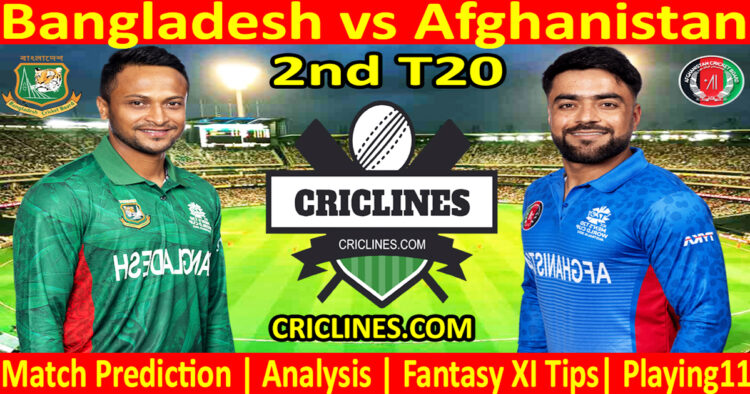 Today Match Prediction-BAN vs AFG-Dream11-2nd T20 Match-2023-Who Will Win