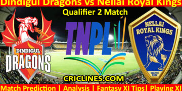 Today Match Prediction-DID vs NRK-TNPL T20 2023-Qualifier 2 Match-Who Will Win