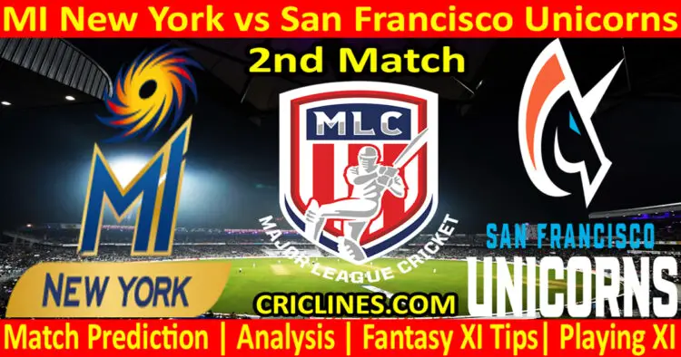 Today Match Prediction-MINY vs SFU-MLC T20 2023-2nd Match-Who Will Win
