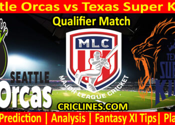 Today Match Prediction-SOR vs TSK-MLC T20 2023-Qualifier Match-Who Will Win