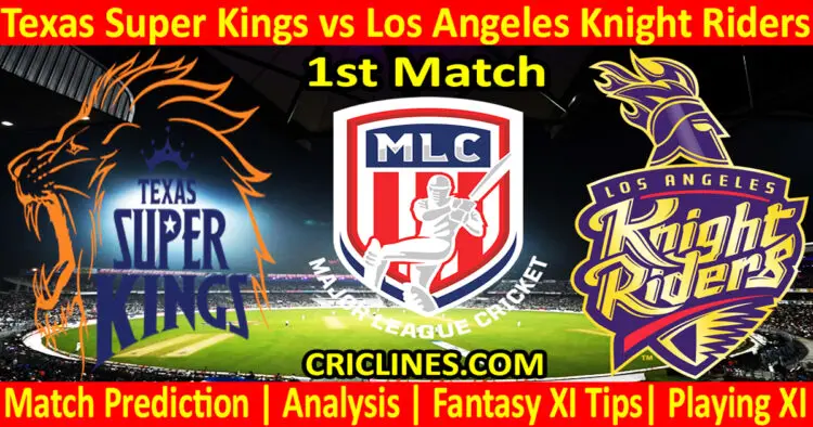 Today Match Prediction-TSK vs LAKR-MLC T20 2023-1st Match-Who Will Win