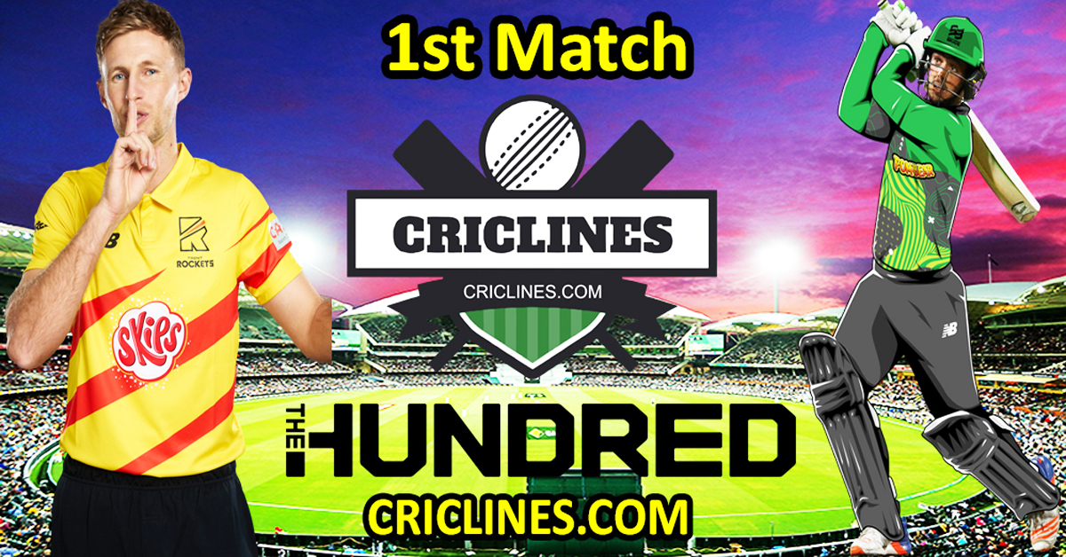 Today Match Prediction-Trent Rockets vs Southern Brave-The Hundred League-2023-1st Match-Who Will Win