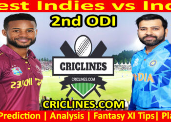 Today Match Prediction-WI vs IND-Dream11-2nd ODI 2023-Who Will Win