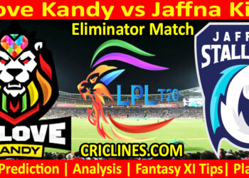 Today Match Prediction-BLK vs JKS-Dream11-LPL T20 2023-Eliminator Match-Who Will Win