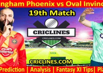Today Match Prediction-BPX vs OVI-The Hundred League-2023-19th Match-Who Will Win