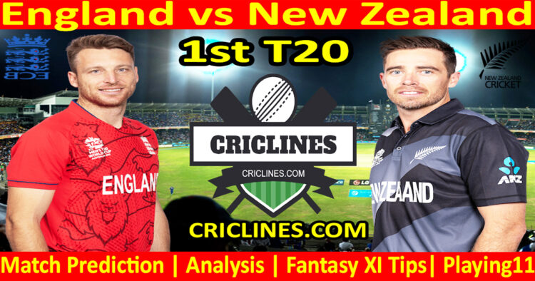 Today Match Prediction-ENG vs NZ-1st T20-2023-Dream11-Who Will Win Today