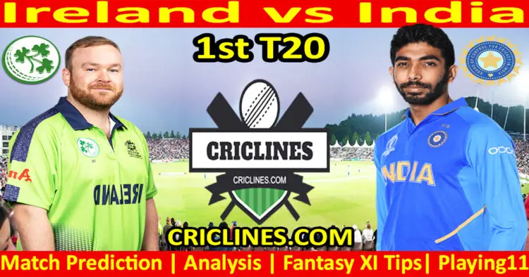 Today Match Prediction-IRE vs IND-Dream11-1st T20 2023-Who Will Win