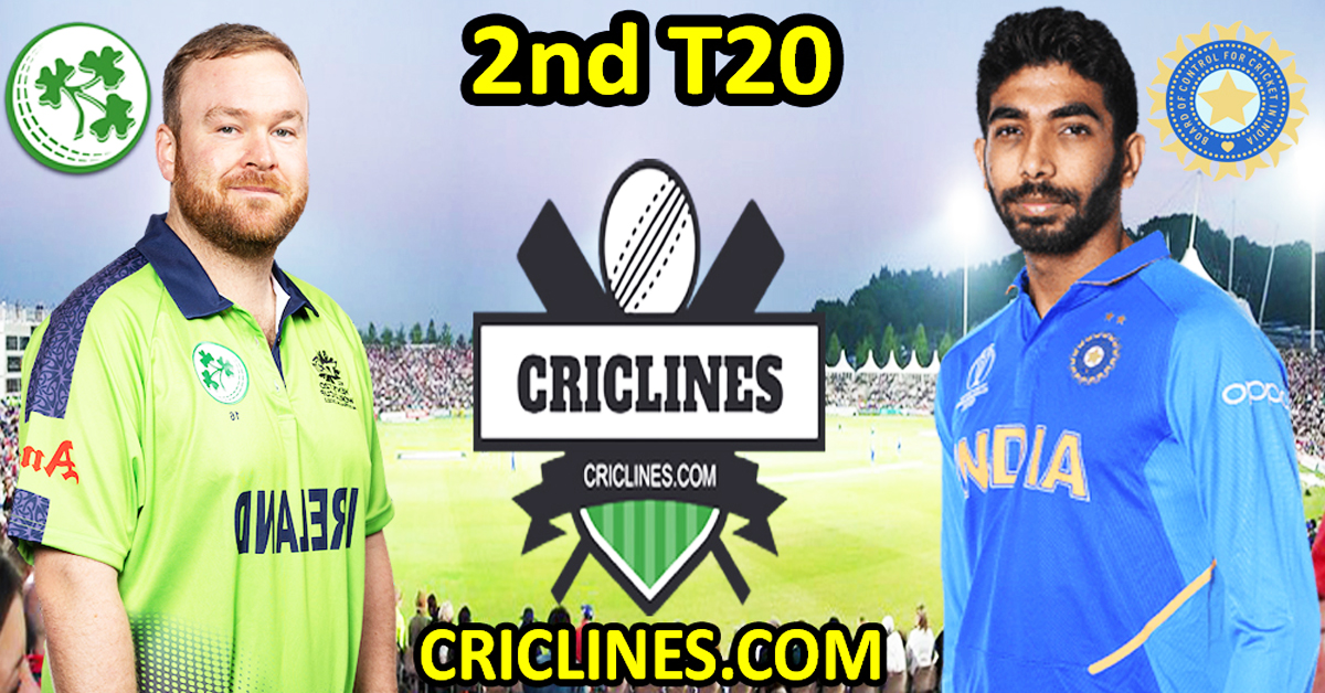 Today Match Prediction-Ireland vs India-Dream11-2nd T20 2023-Who Will Win