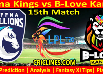 Today Match Prediction-JKS vs BLK-Dream11-LPL T20 2023-15th Match-Who Will Win