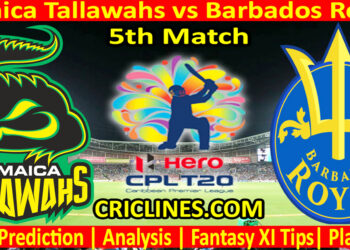 Today Match Prediction-JTS vs BRS-CPL T20 2023-5th Match-Who Will Win