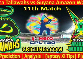 Today Match Prediction-JTS vs GAW-CPL T20 2023-11th Match-Who Will Win