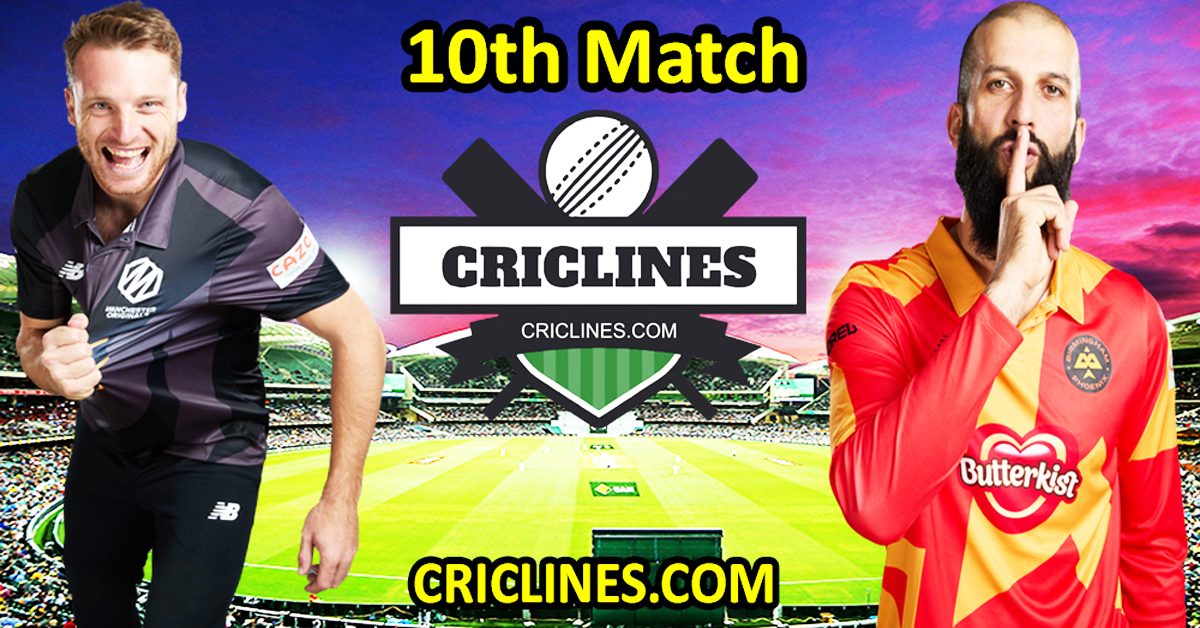 Today Match Prediction-Manchester Originals vs Birmingham Phoenix-The Hundred League-2023-10th Match-Who Will Win