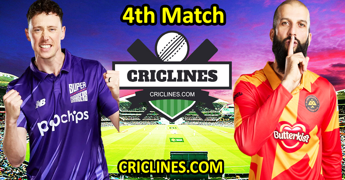 Today Match Prediction-Northern Superchargers vs Birmingham Phoenix-The Hundred League-2023-4th Match-Who Will Win