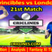 Today Match Prediction-OVI vs LNS-The Hundred League-2023-21st Match-Who Will Win