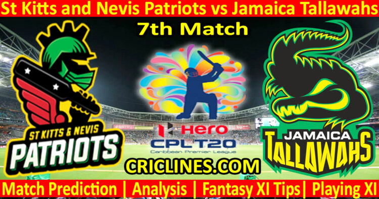 Today Match Prediction-SNP vs JTS-CPL T20 2023-7th Match-Who Will Win