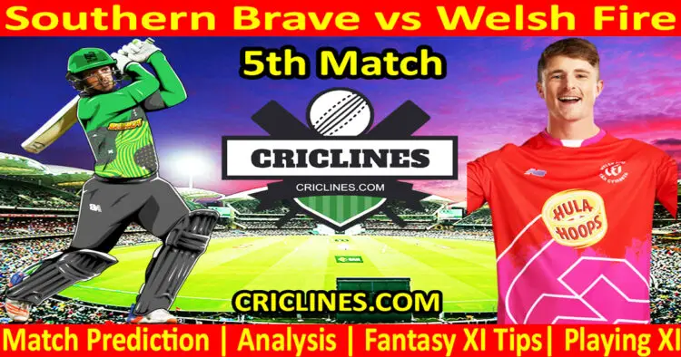 Today Match Prediction-STB vs WFR-The Hundred League-2023-5th Match-Who Will Win
