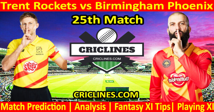 Today Match Prediction-TRS vs BPX-The Hundred League-2023-25th Match-Who Will Win