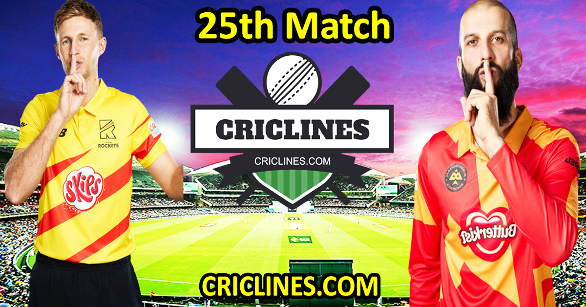 Today Match Prediction-Trent Rockets vs Birmingham Phoenix-The Hundred League-2023-25th Match-Who Will Win