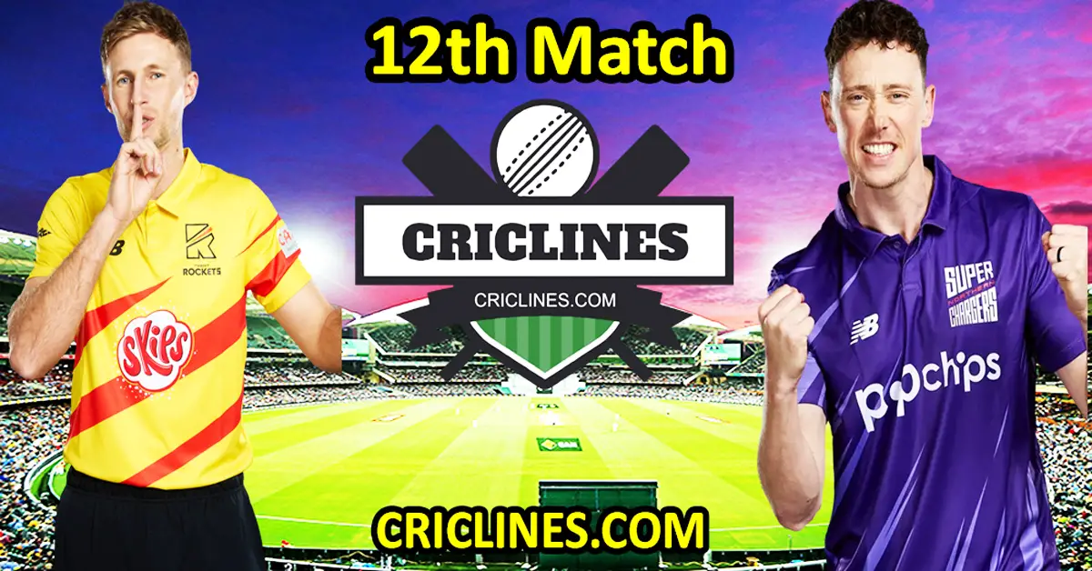 Today Match Prediction-Trent Rockets vs Northern Superchargers-The Hundred League-2023-12th Match-Who Will Win