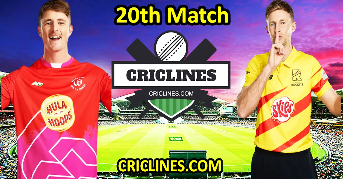 Today Match Prediction-Welsh Fire vs Trent Rockets-The Hundred League-2023-20th Match-Who Will Win