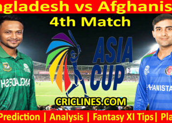 Today Match Prediction-BAN vs AFG-Asia Cup 2023-4th Match-Who Will Win