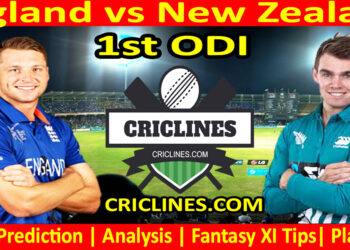 Today Match Prediction-ENG vs NZ-1st ODI-2023-Dream11-Who Will Win Today