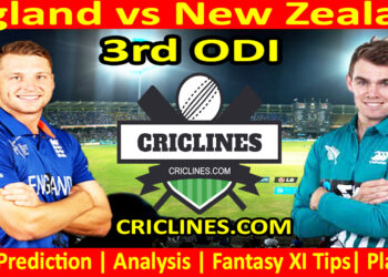 Today Match Prediction-ENG vs NZ-3rd ODI-2023-Dream11-Who Will Win Today