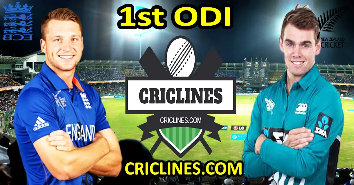 Today Match Prediction-England vs New Zealand-1st ODI-2023-Dream11-Who Will Win Today
