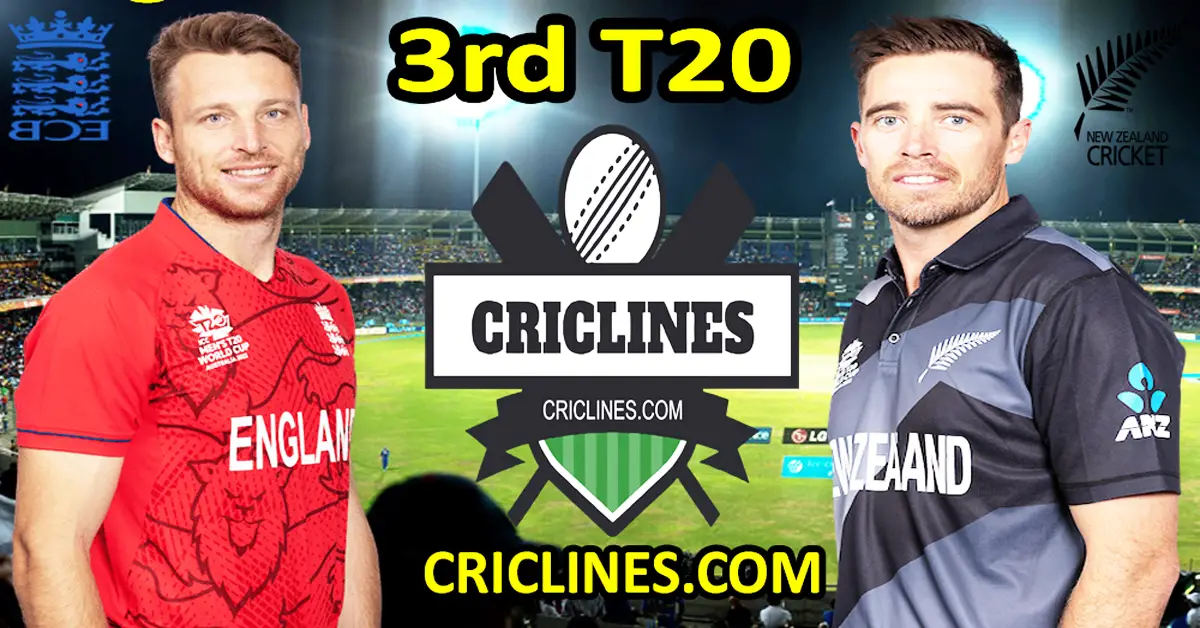 Today Match Prediction-England vs New Zealand-3rd T20-2023-Dream11-Who Will Win Today