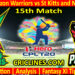 Today Match Prediction-GAW vs SNP-CPL T20 2023-15th Match-Who Will Win
