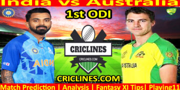 Today Match Prediction-IND vs AUS-Dream11-1st ODI 2023-Who Will Win