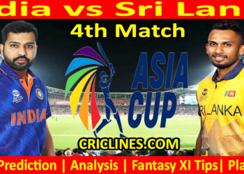 Today Match Prediction-IND vs SL-Asia Cup 2023-4th Super Fours Match-Who Will Win