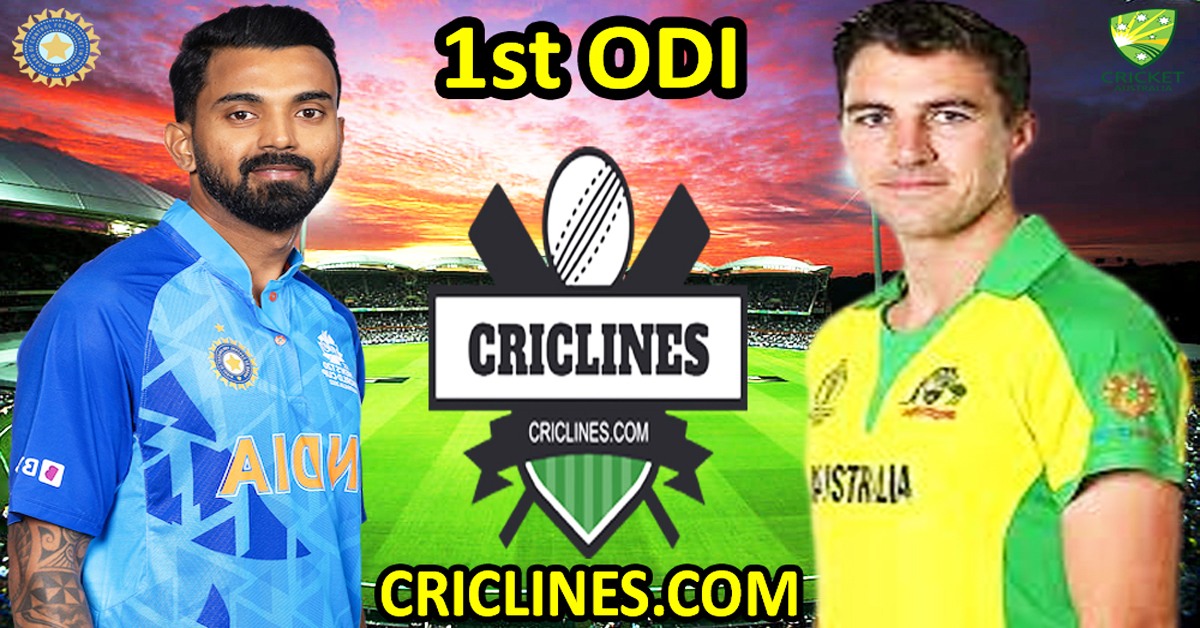 Today Match Prediction-India vs Australia-Dream11-1st ODI 2023-Who Will Win