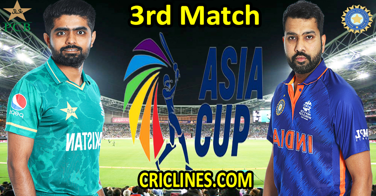 Today Match Prediction-Pakistan vs India-Asia Cup 2023-3rd Super Fours Match-Who Will Win