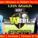 Today Match Prediction-ADSW vs HBHW-WBBL T20 2023-12th Match-Who Will Win