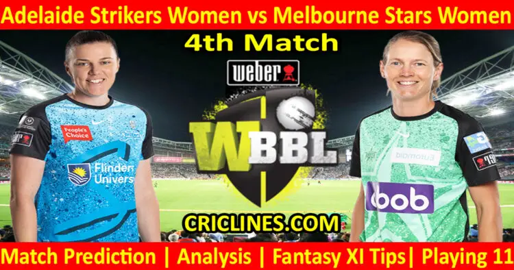 Today Match Prediction-ADSW vs MLSW-WBBL T20 2023-4th Match-Who Will Win