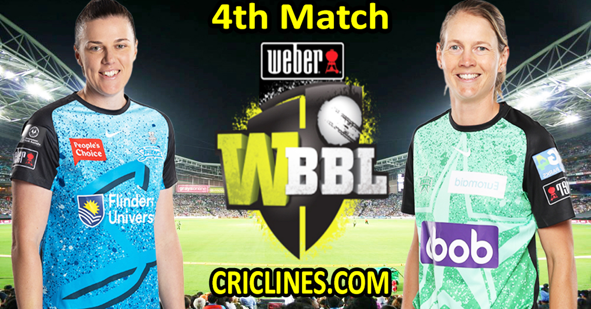 Today Match Prediction-Adelaide Strikers Women vs Melbourne Stars Women-WBBL T20 2023-4th Match-Who Will Win